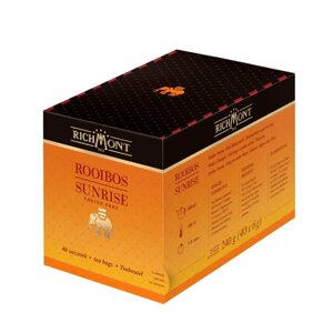 Ziołowa herbata Richmont Rooibos Sunrise - 40x6g - opinie w konesso.pl