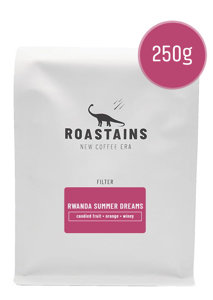 Kawa ziarnista Roastains Rwanda Summer Dreams FILTR 250g - NIEDOSTĘPNY - opinie w konesso.pl