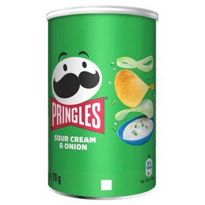 Chipsy Pringles Sour Cream & Onion 70g - opinie w konesso.pl