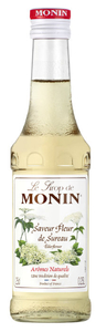 Syrop MONIN ELDERFLOWER 0,25 l - kwiat czarnego bzu - opinie w konesso.pl