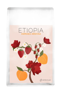 Kawa ziarnista COFFEE PLANT Etiopia Admasu Ardosa 250g - NIEDOSTĘPNY - opinie w konesso.pl