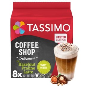 Kapsułki Tassimo Coffee Shop Selections Hazelnut Praline Latte 8 szt.- NIEDOSTĘPNY - opinie w konesso.pl