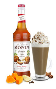 OUTLET - Syrop PUMPKIN SPICE MONIN 0,7 L - korzenno-dyniowy - opinie w konesso.pl