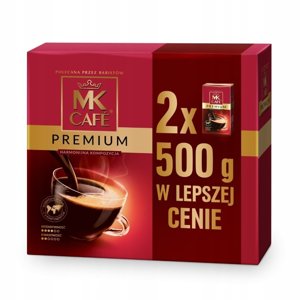 OUTLET - Kawa mielona MK Cafe Premium 2x500g - opinie w konesso.pl