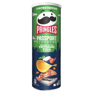 Chipsy Pringles Italian Style Pepperoni Pizza 165g - opinie w konesso.pl