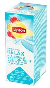 Owocowa herbata Lipton Classic Hibiscus Passion Fruit  25x1,6g - NIEDOSTĘPNY - opinie w konesso.pl