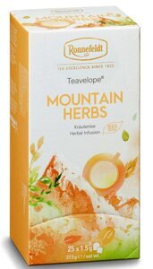 OUTLET - Ziołowa herbata Ronnefeldt Teavelope Mountain Herbs 25x1,5g - opinie w konesso.pl