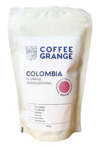 Kawa ziarnista Coffee Grange Colombia El Obraje Geisha Natural 150g - opinie w konesso.pl