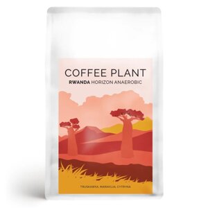 Kawa ziarnista COFFEE PLANT Rwanda Horizon Anaerobic 250g - opinie w konesso.pl