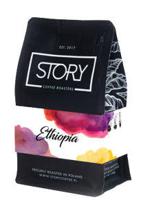 Kawa ziarnista Story Coffee Roasters Etiopia Limu Kebena Kossa 250g - NIEDOSTĘPNY  - opinie w konesso.pl