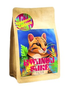 Kawa ziarnista Świeżo Palona Summer Coffee Rwanda SAKE Womens Coffee 250g - NIEDOSTĘPNY - opinie w konesso.pl