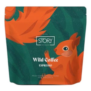 Kawa ziarnista Story Wild Coffee Brazylia Sitio Sao Lucas 250g - opinie w konesso.pl
