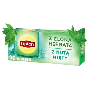 Zielona herbata Lipton z nutą mięty 20x1,3g - opinie w konesso.pl