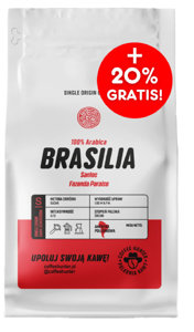 Kawa ziarnista COFFEE HUNTER Brazylia Santos Fazenda Paraiso 600g - NIEDOSTĘPNY - opinie w konesso.pl