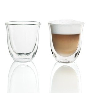 Szklanki termiczne DeLonghi do kawy cappuccino 270 ml - 2szt - opinie w konesso.pl