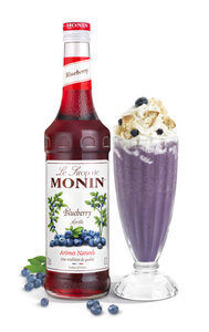 OUTLET - Syrop BLUEBERRY MONIN 0,7 l - jagoda - opinie w konesso.pl