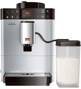 OUTLET - Ekspres do kawy Melitta F53/1-101 Caffeo Passione OT - srebrny - opinie w konesso.pl