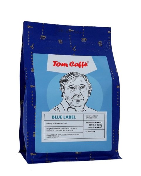 Kawa Ziarnista Tom Caffe Blue Label G Konesso Pl