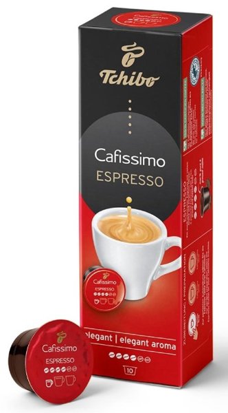 Kapsułki Tchibo Cafissimo Espresso Elegant Aroma 10 Sztuk - Konesso.pl