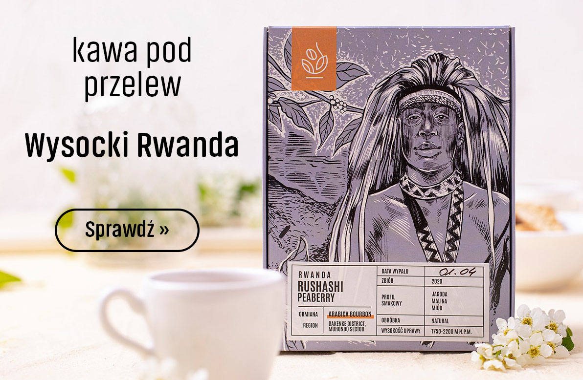 Kawa Wysocki Rwanda pod przelew