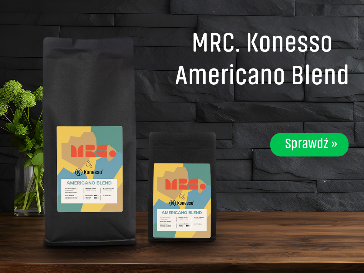 Kawa ziarnista MRC. Americano Blend 1kg