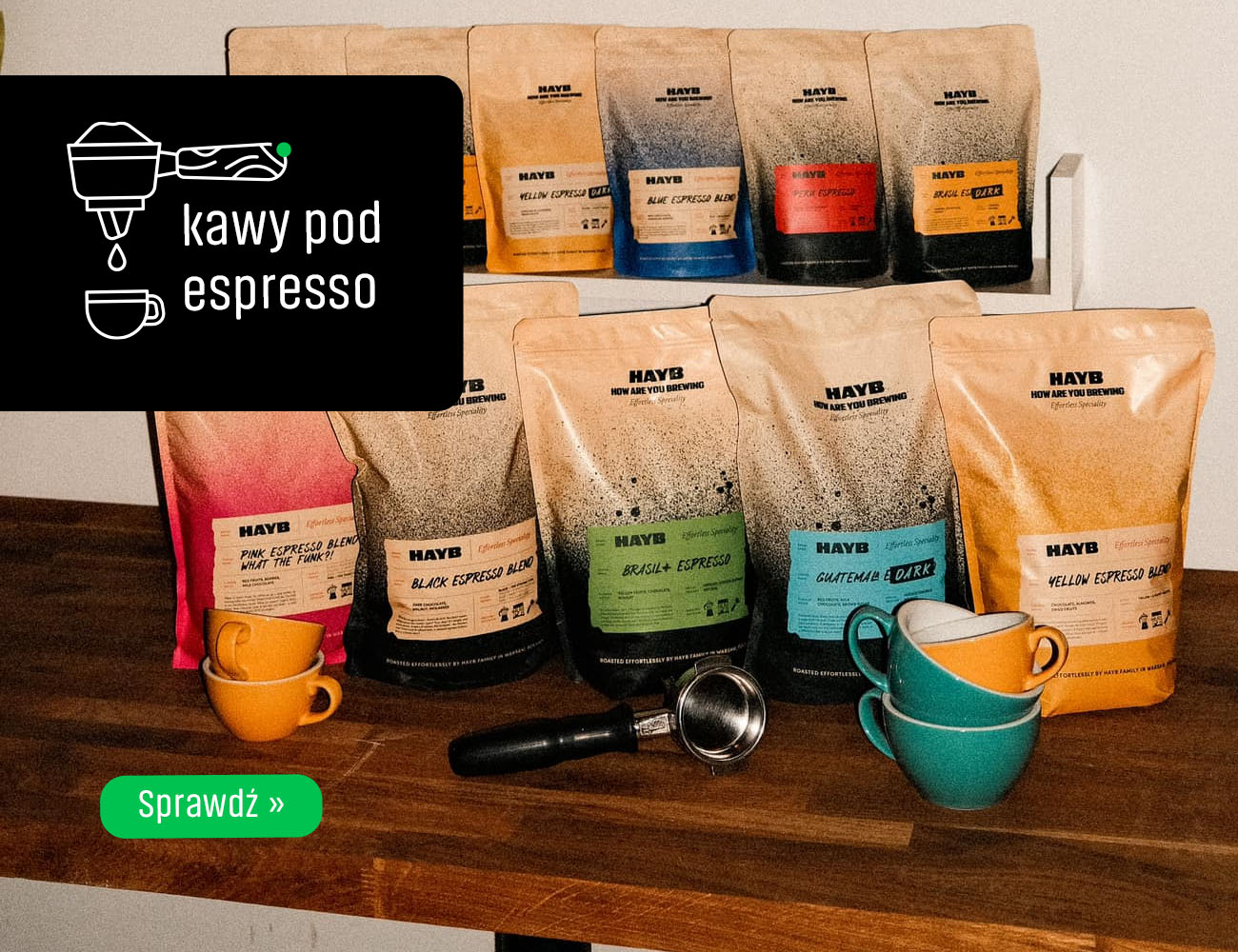 Kawa Hayb pod espresso