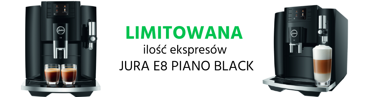 Ekspres do kawy Jura E8 Piano Black EB