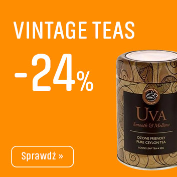 Herbaty Vintage Teas z Rabatem -24%