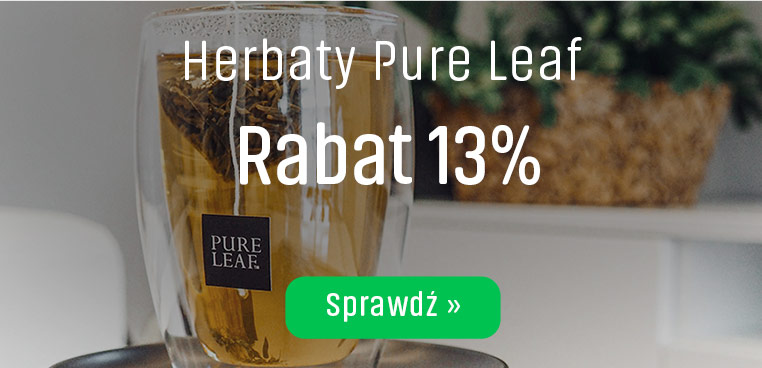 Herbaty Pure Leaf z rabatem -13%