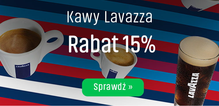 Kawy Lavazza z rabatem  -15%