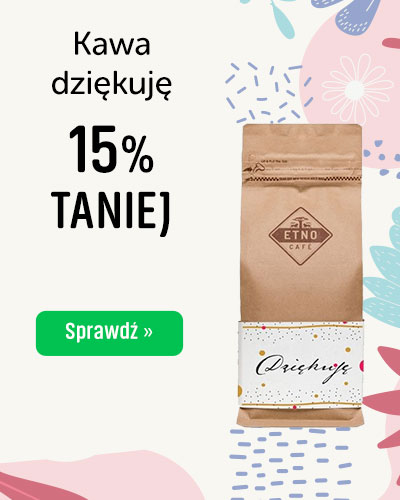 KAWA ZIARNISTA ETNO CAFE DZIĘKUJĘ 250G 15% taniej