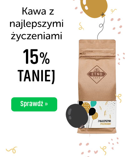 Kawa z najlepszymi życzeniami 15% Taniej