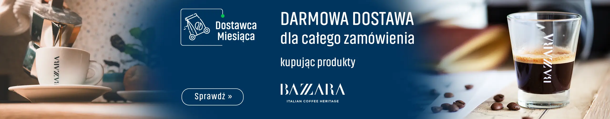 Darmowa dostawa dla całego zamówienia kupująć produkty Bazzara