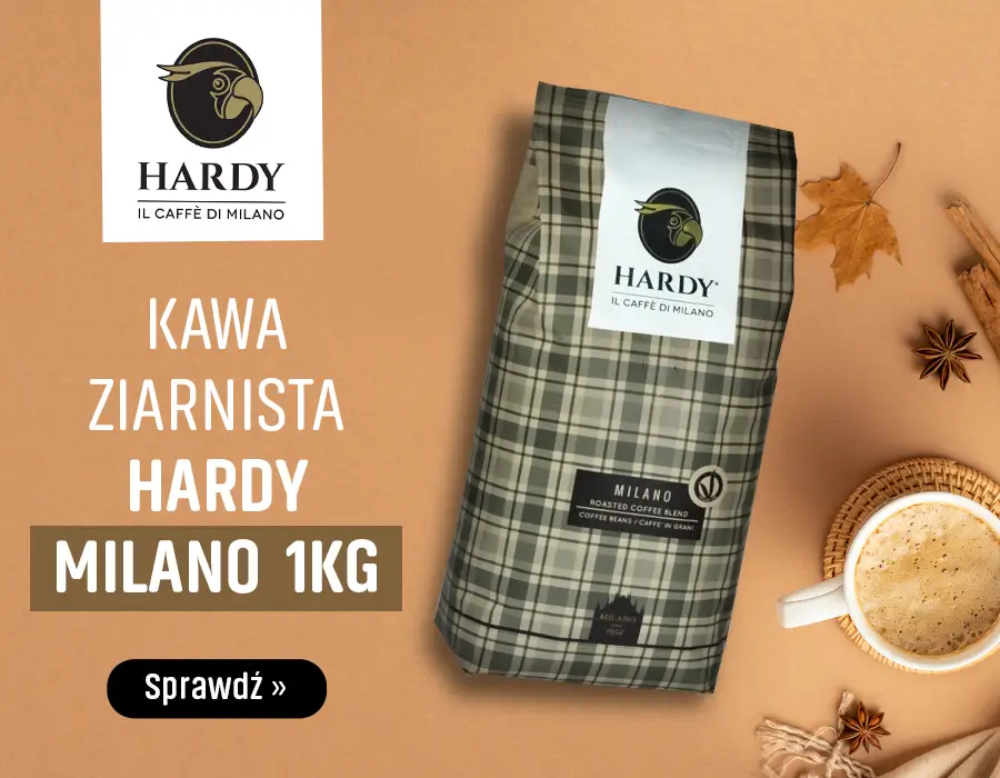 KAWA ZIARNISTA HARDY MILANO 1KG