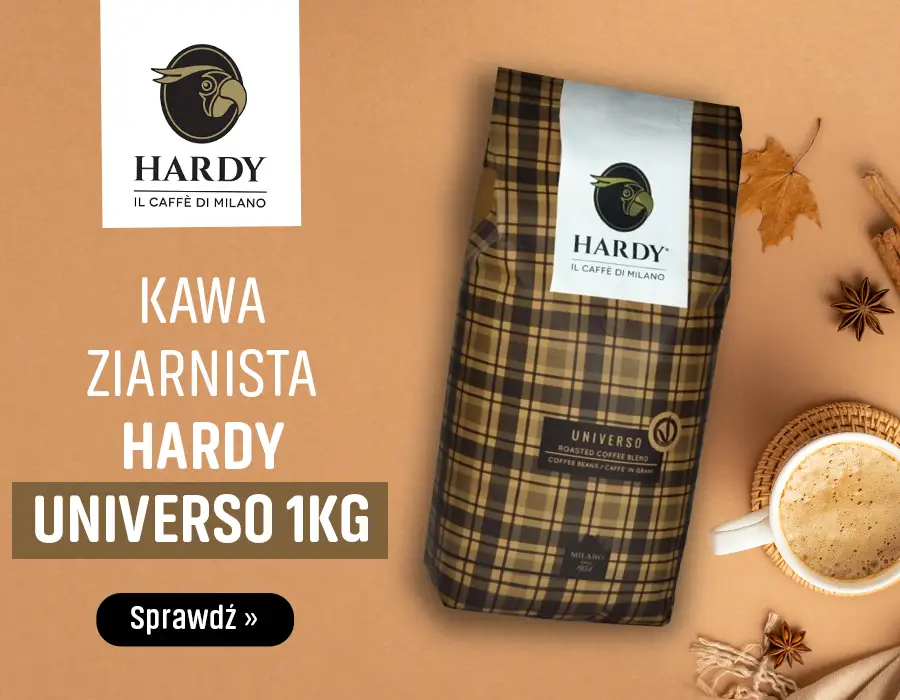 KAWA ZIARNISTA HARDY UNIVERSO 1KG