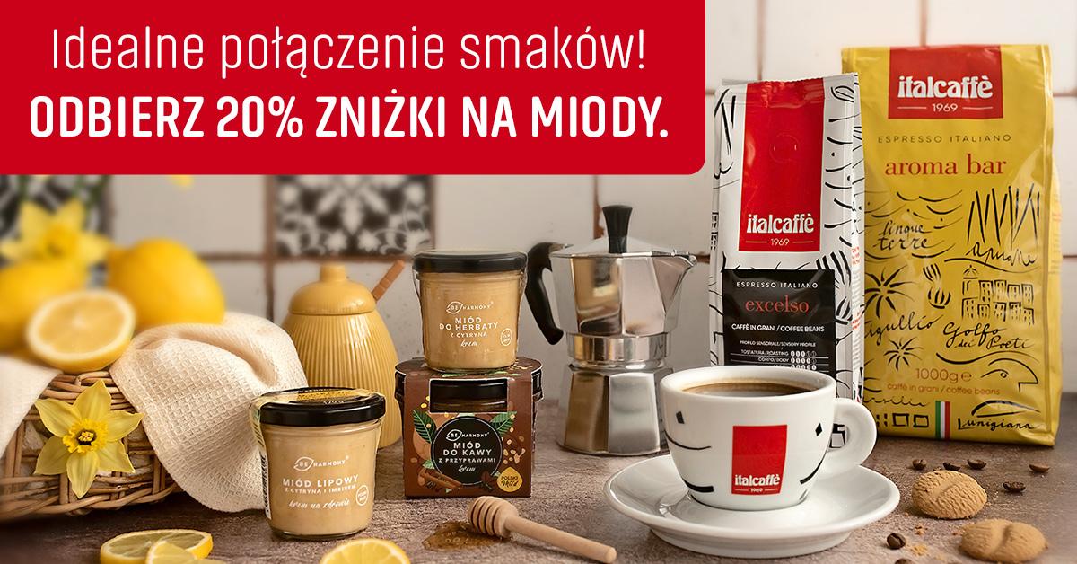 Odbierz 20% Zniżki na miody