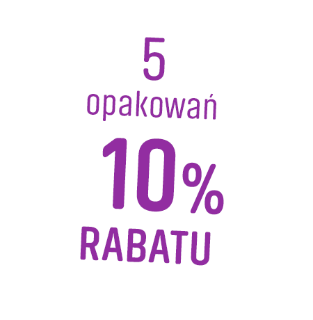 5 opakowań kawy 10% Rabatu