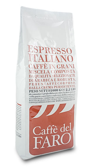 KAWA ZIARNISTA CAFFE DEL FARO ESPRESSO ITALIANO 1KG