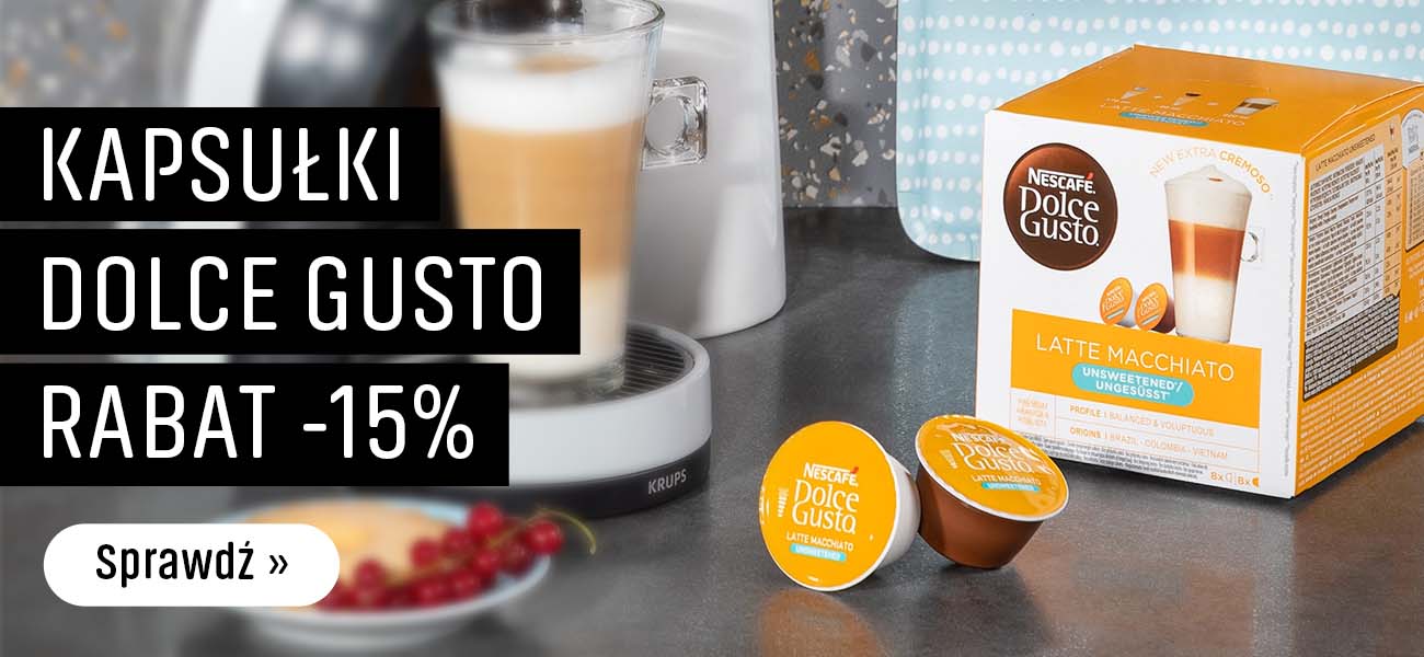 Kawa w kapsułkach Nescafe Dolce Gusto z rabatem -15%