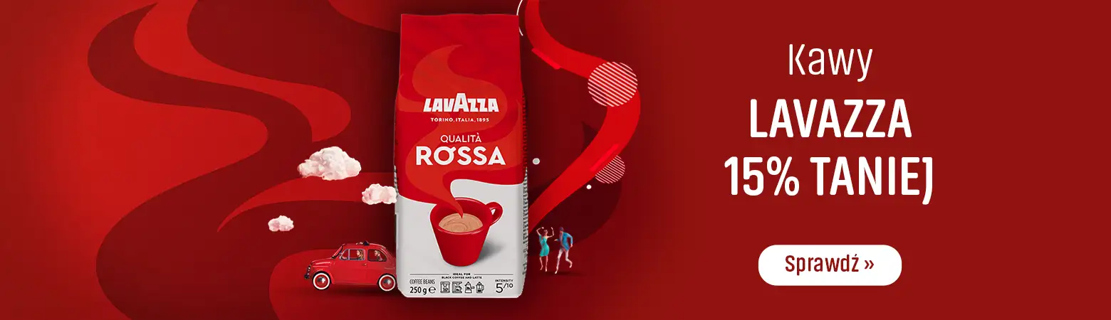 Kawy Lavazza 15% Taniej