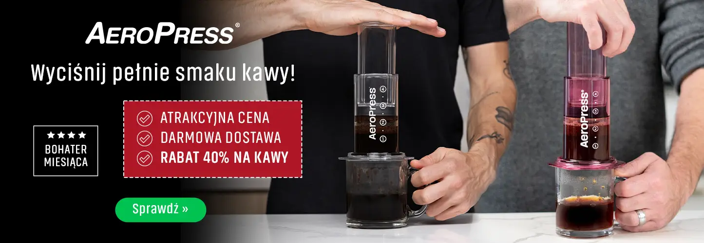 Aeropress - Wyciśnij pełnię smaku