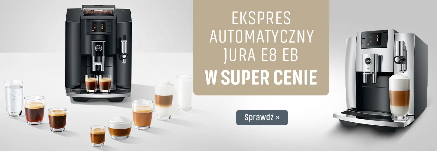 Ekspres automatyczny Jura E8 EB w super cenie