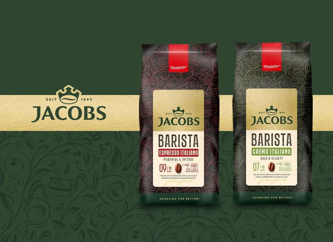 Kawy ziarniste Jacobs Barista