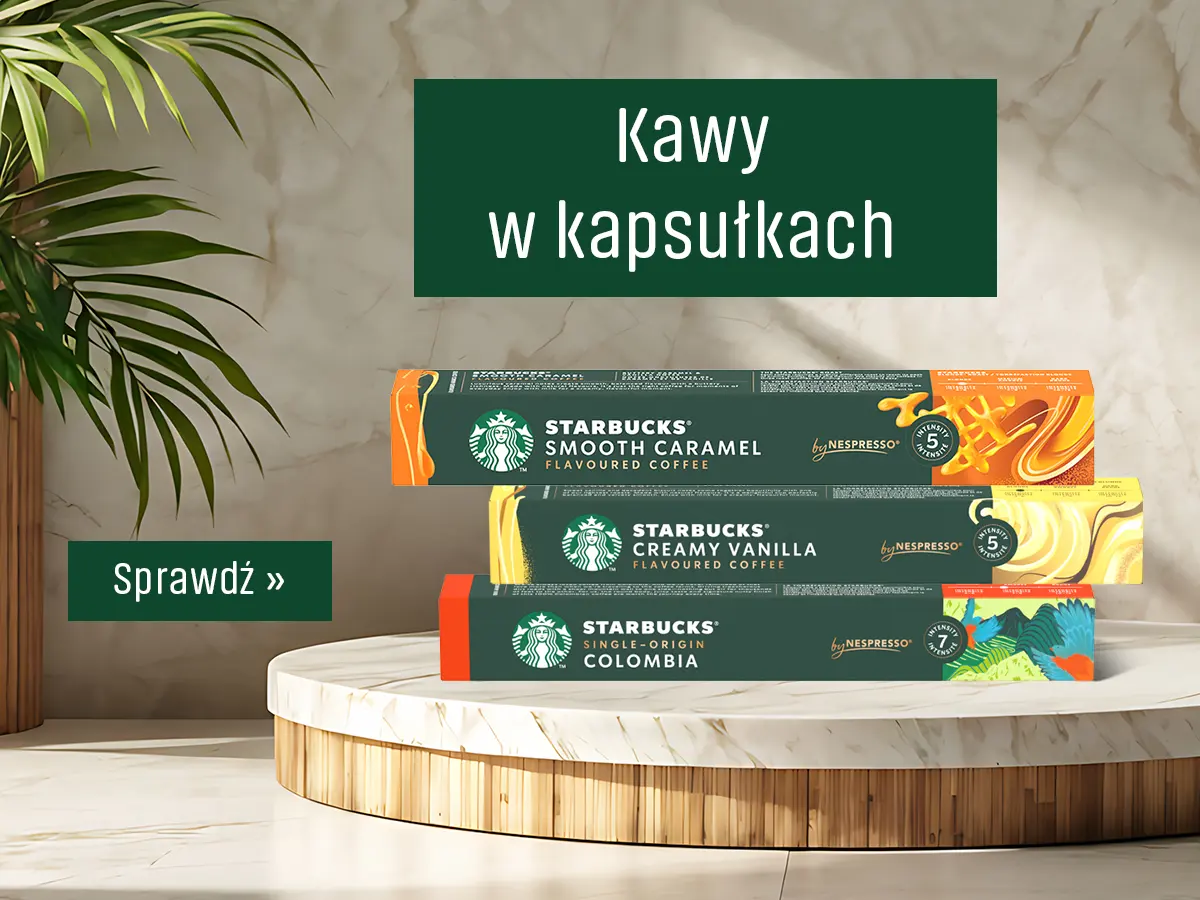 Kawy w kapsułkach Starbucks