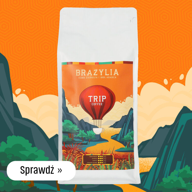 KAWA ZIARNISTA TRIP COFFEE BRAZYLIA 1KG