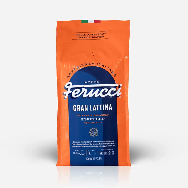 KAWA ZIARNISTA FERUCCI GRAN LATTINA 1KG