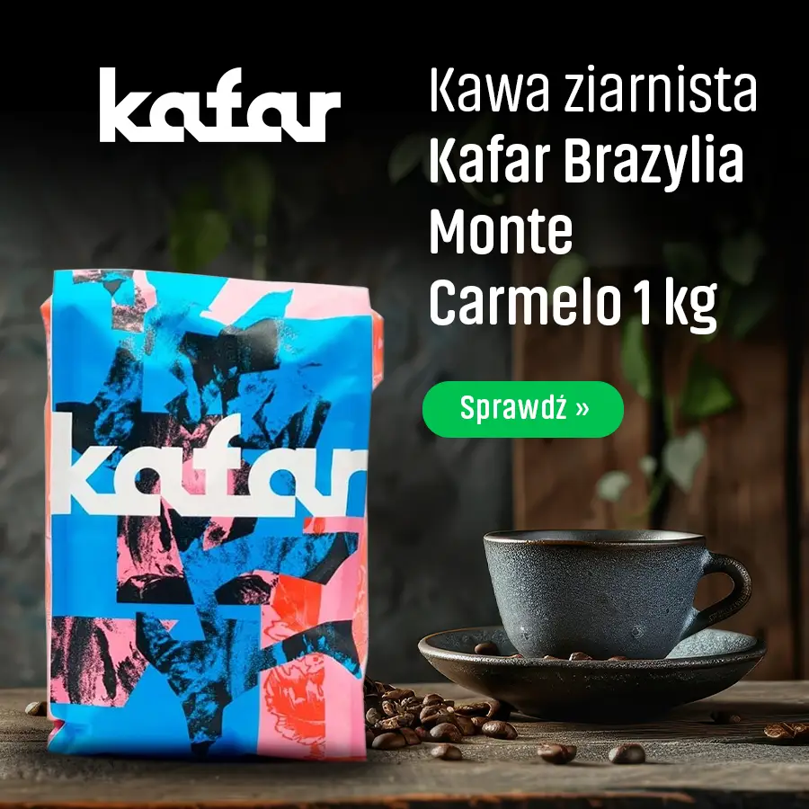 Kawa ziarnista Kafar Brazylia Monte Carmelo 1kg