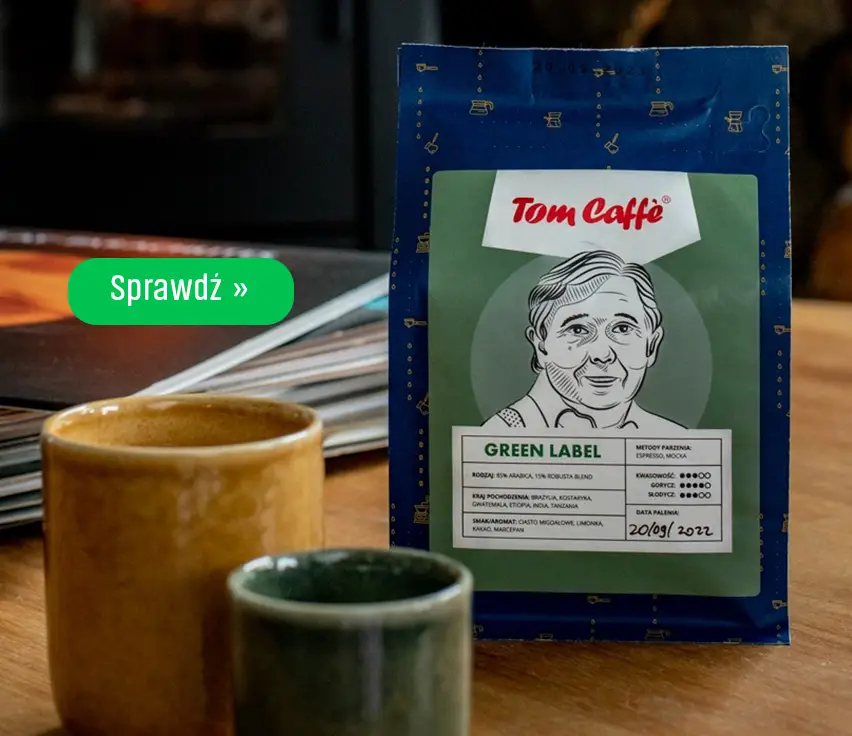 Kawa ziarnista Tom Caffe Green Label 250g