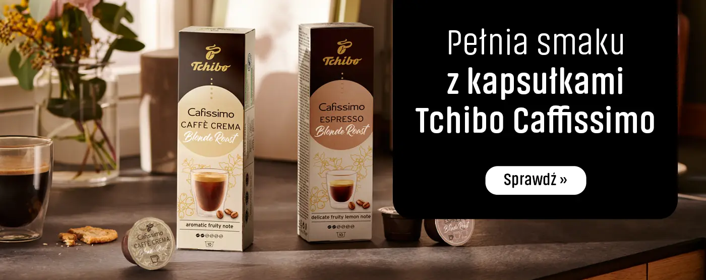 Pełnia smaku z kapułkami Tchibo Caffissimo