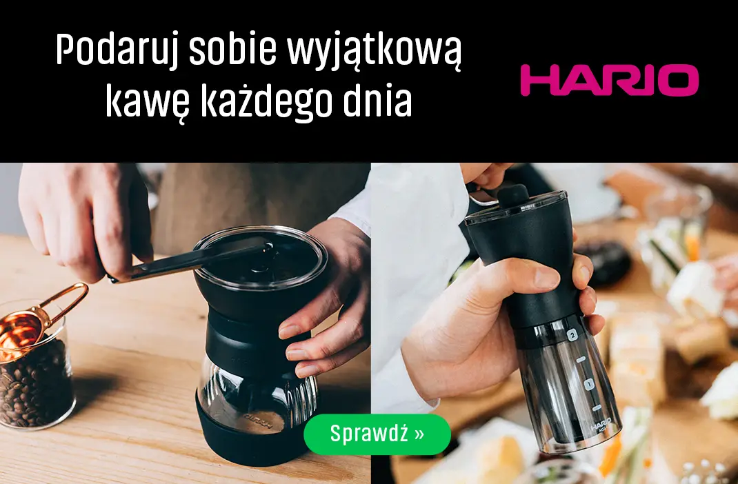 Hario Podaruj sobie wyjątkową kawę każdego dnia